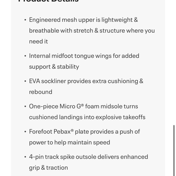 NWT: Under Armour Unisex Adult-Kick Distance 4 Track Spikes white M 10/ W 11.5 - Picture 7 of 7